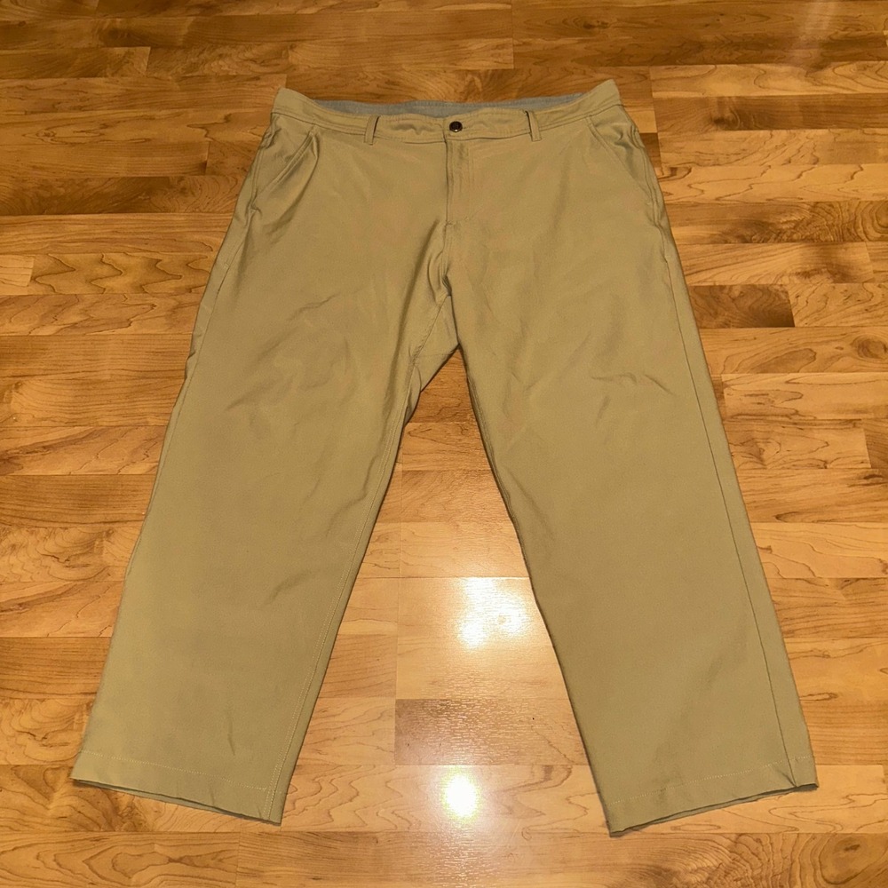 Free Fly Mens polyester spandex Pants Size 40/32 Khaki‎ Outdoor Casual Comfort